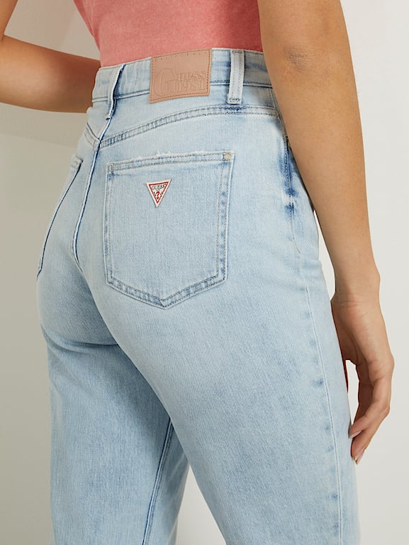 High rise guess jeans clearance