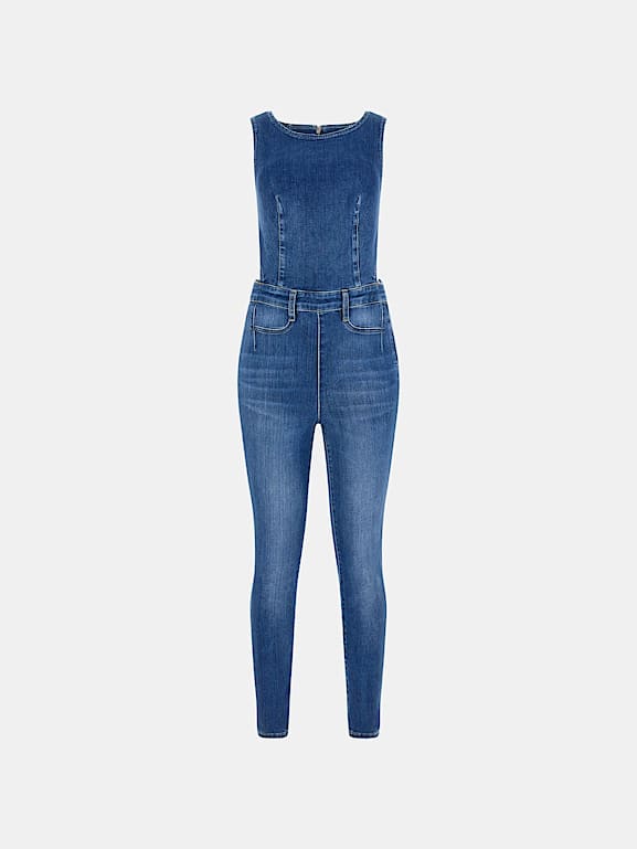 Tuta denim guess hotsell