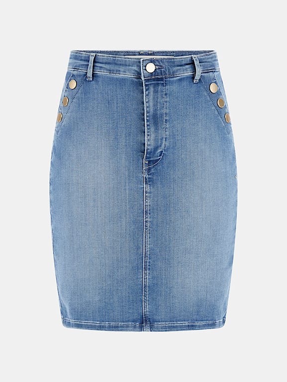 GUESS Gonna midi jeans Donna