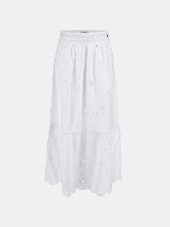 Gonna lunga bianca guess deals