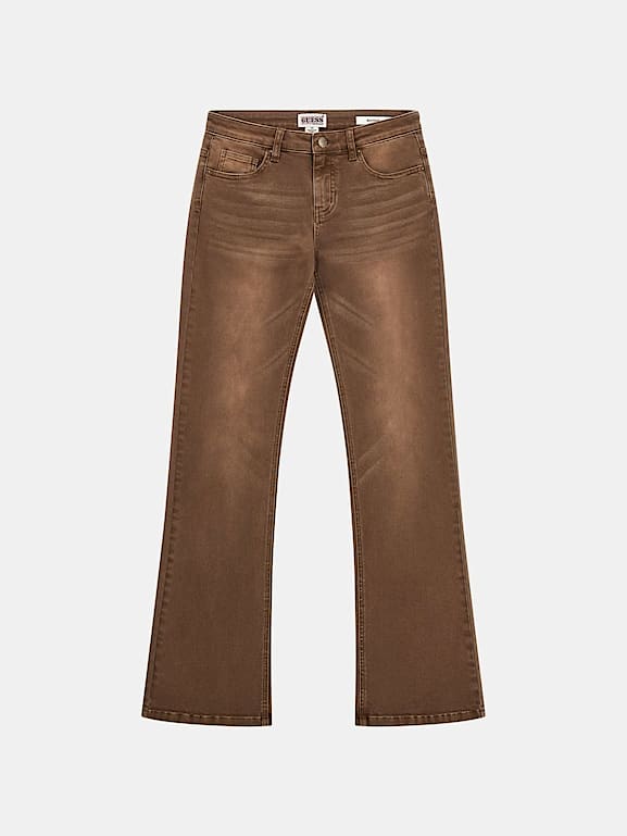 Women's Brown Bootcut Jeans