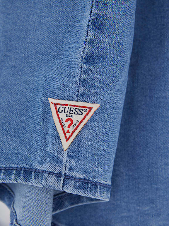 GUESS Chemise en jean decontractee Femme