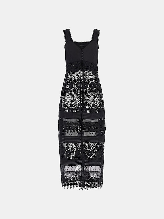 GUESS Robe longue en dentelle