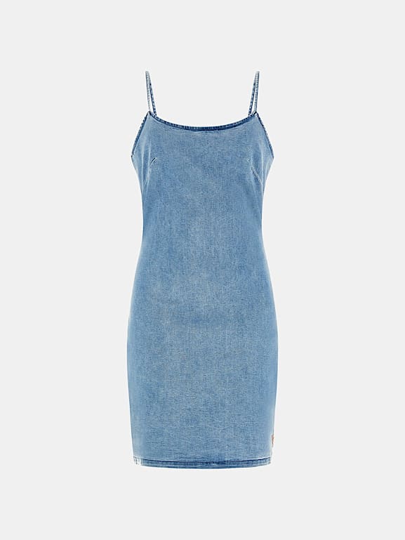 GUESS Bodycon denim mini dress Women