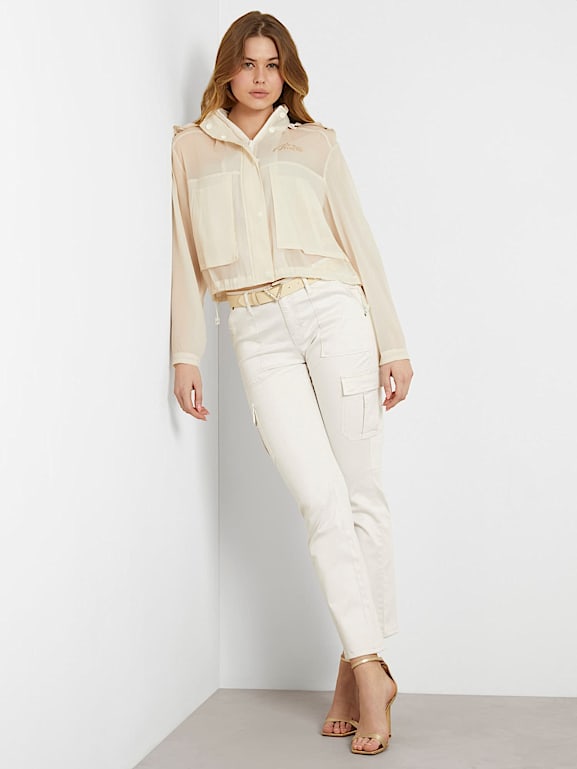 Jaqueta new arrivals de organza