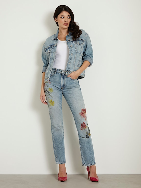 Veste en jean guess pour femme sales