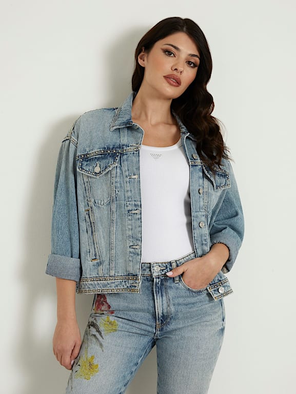 Veste en jeans guess 2025