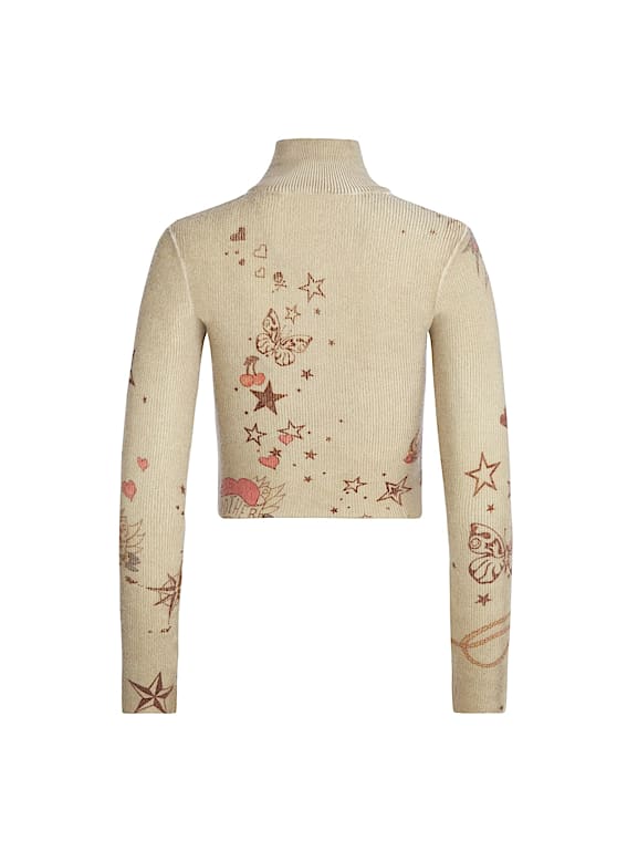 Guess cropped sweater on sale