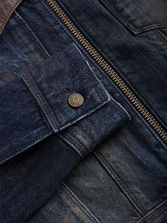 Guess color block denim jacket 2025