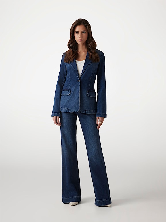 GUESS Jeans svasati a vita alta Donna