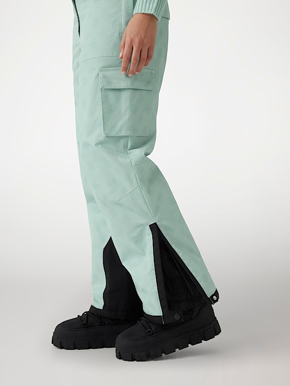 Mint green snow pants sales