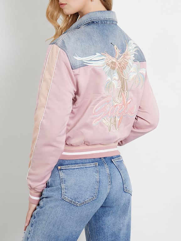 Guess floral jacket online