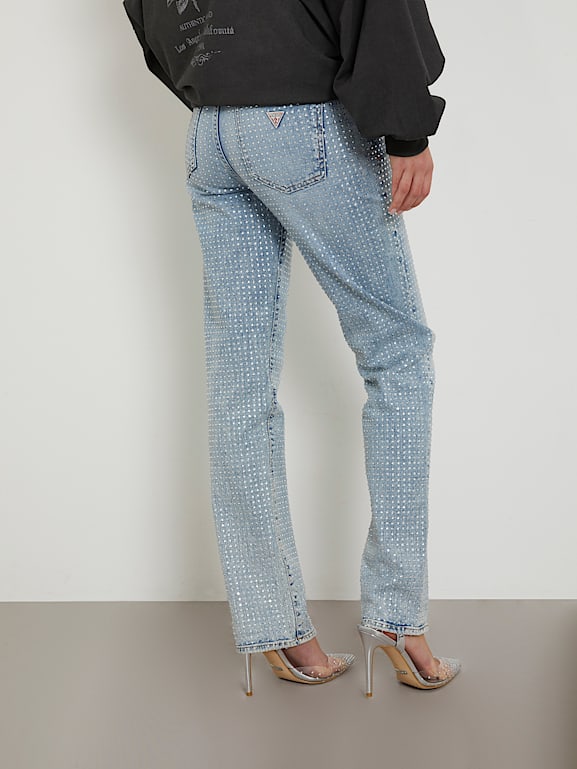 Guess sales rhinestone jeans