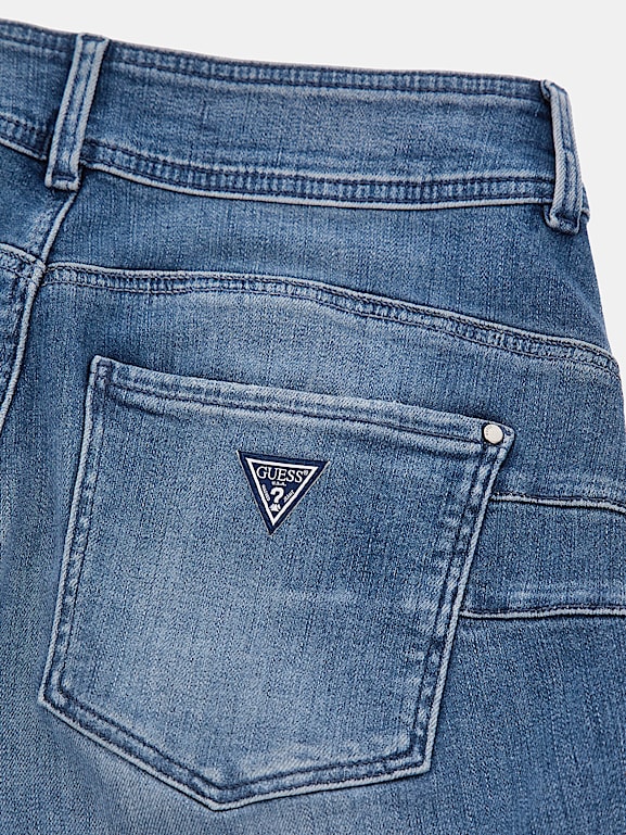 GUESS Jeans straight a vita alta Donna