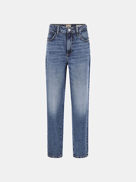GUESS® Jean mom taille haute Femme