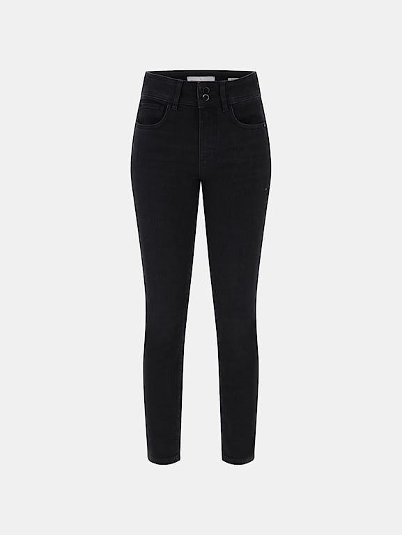 Melhores Calça Jeans Guess Portugal - Eco Shape Up Skinny Mulher Pretas