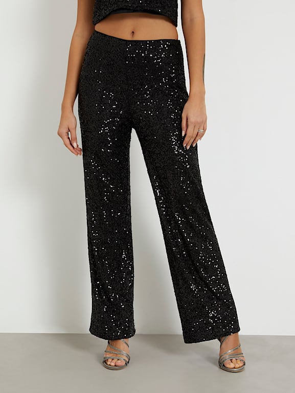 Pantaloni a palazzo guess shop