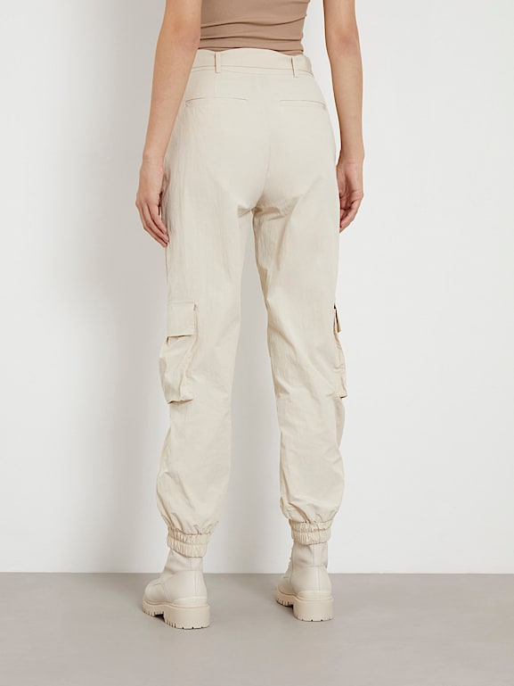 Mid rise hot sale cargo pants