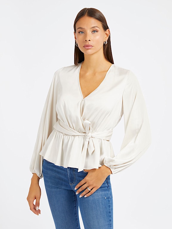GUESS Satin blouse Women
