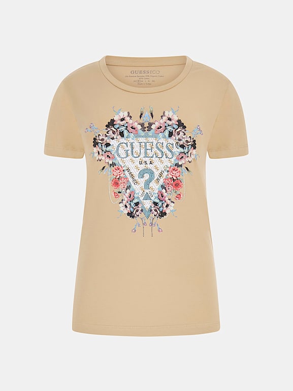 Guess flower shirt deals
