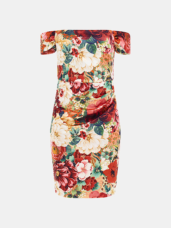 GUESS Floral print mini dress Women