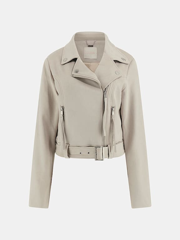 GUESS Faux suede jacket Women