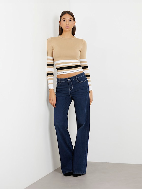 Pull guess rayé clearance
