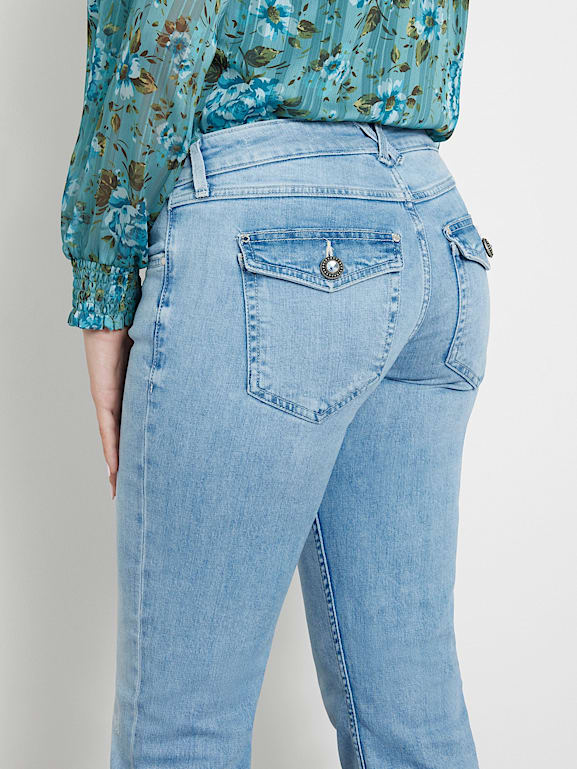 Jeans guess vita bassa online
