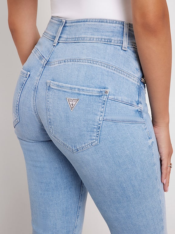 GUESS Shape Up straight denim pant Women