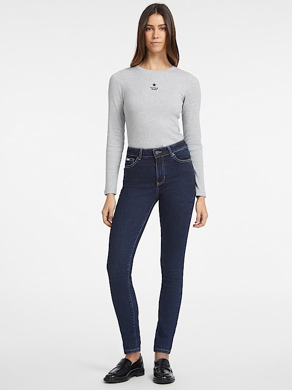 Jeans guess skinny vita alta shop