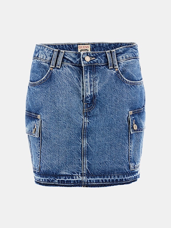 Guess jean mini skirt online