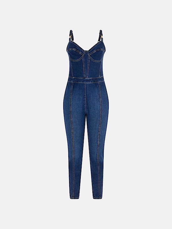 Tuta in jeans guess on sale