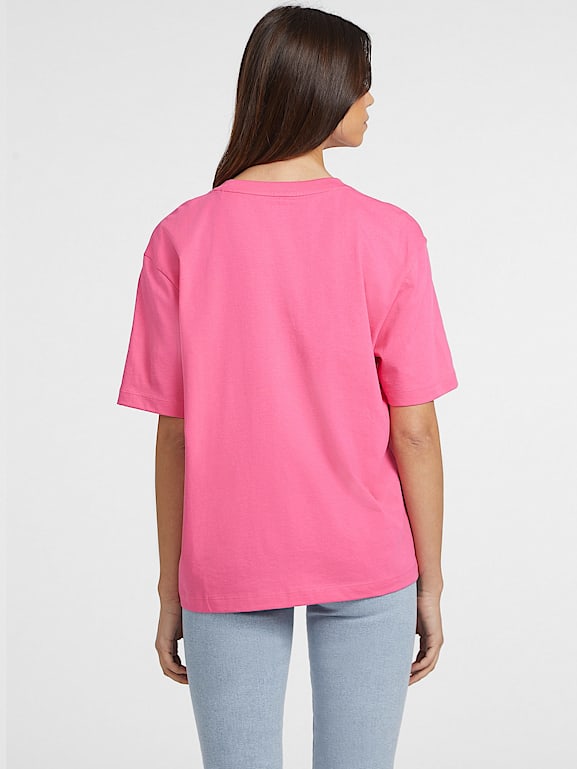 Oversized Mixed Logo Tee Women GUESS Jeans