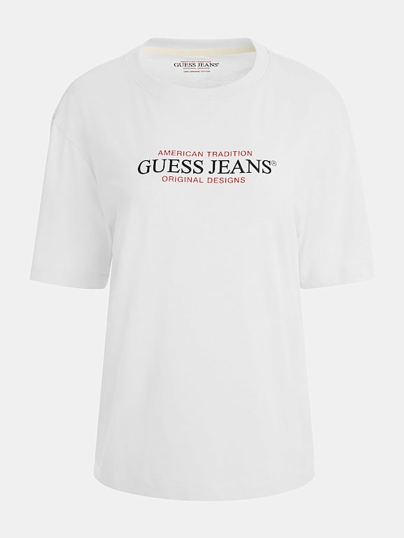 Oversized American Tradition Tee Women GUESS Jeans
