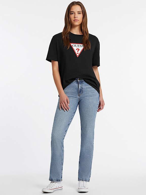 T shirt guess jeans femme 2025