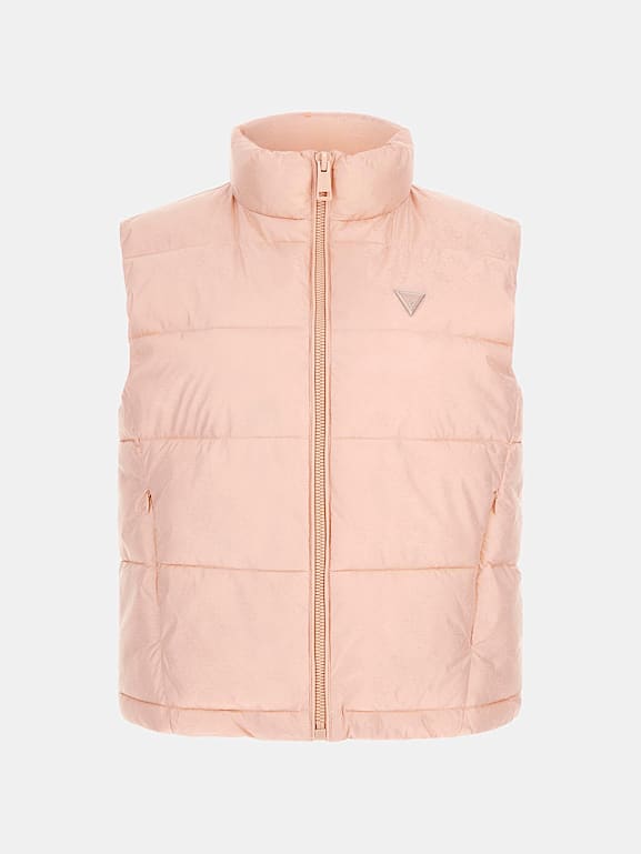 GUESS 4G logo padded vest