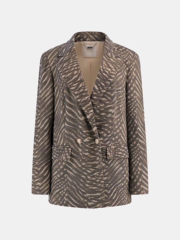 Blazer zebra print store
