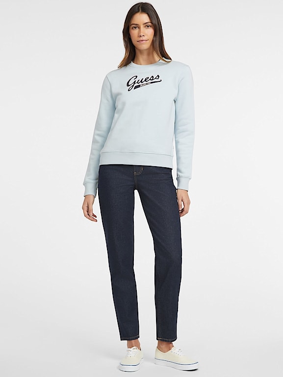 Guess sweatshirt women's outlet