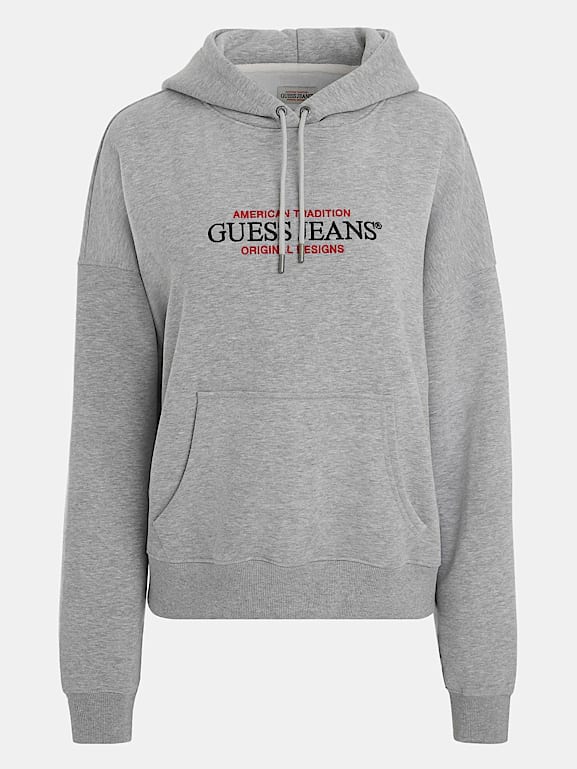 Oversized American Tradition Hoodie Women GUESS Jeans