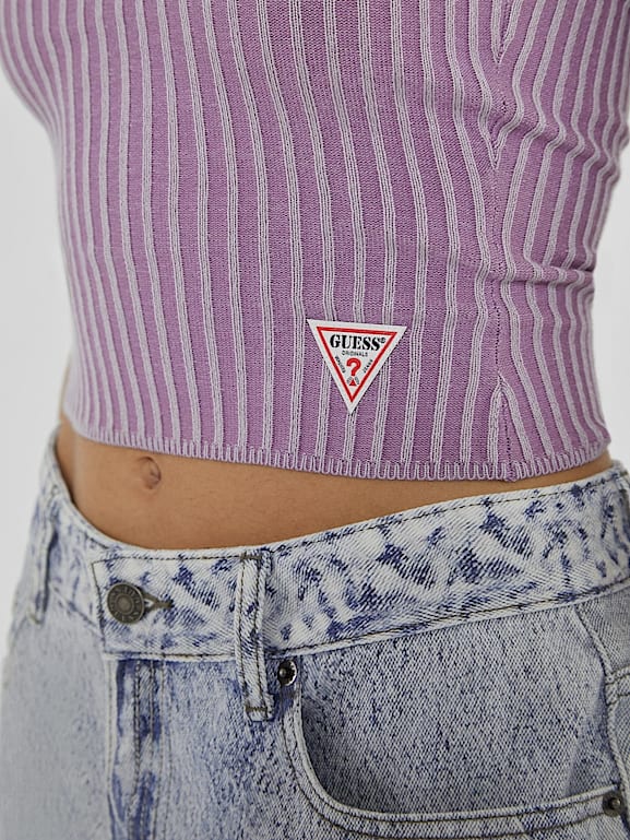 Pink guess top clearance