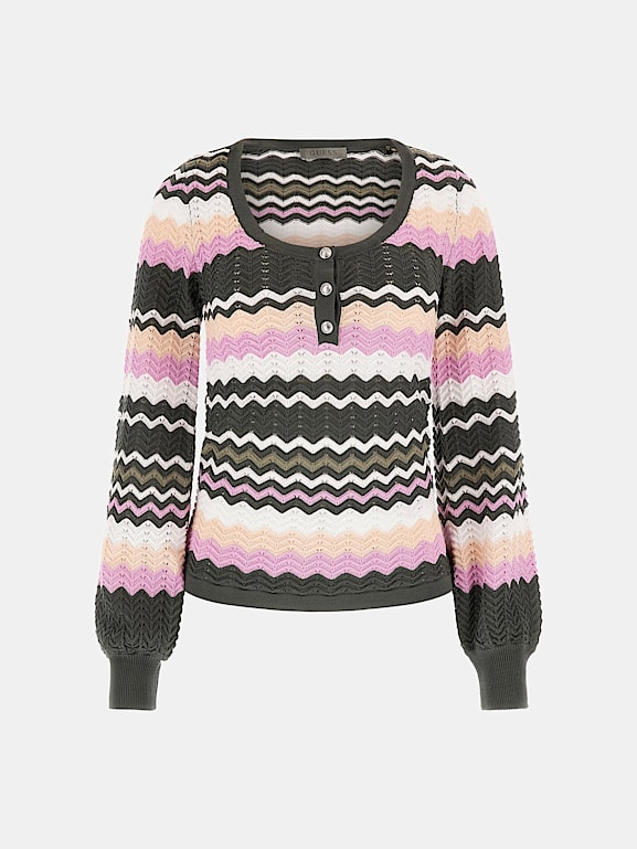 Guess striped jumper online