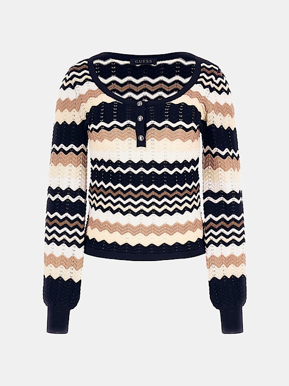 Guess maglia a righe new arrivals