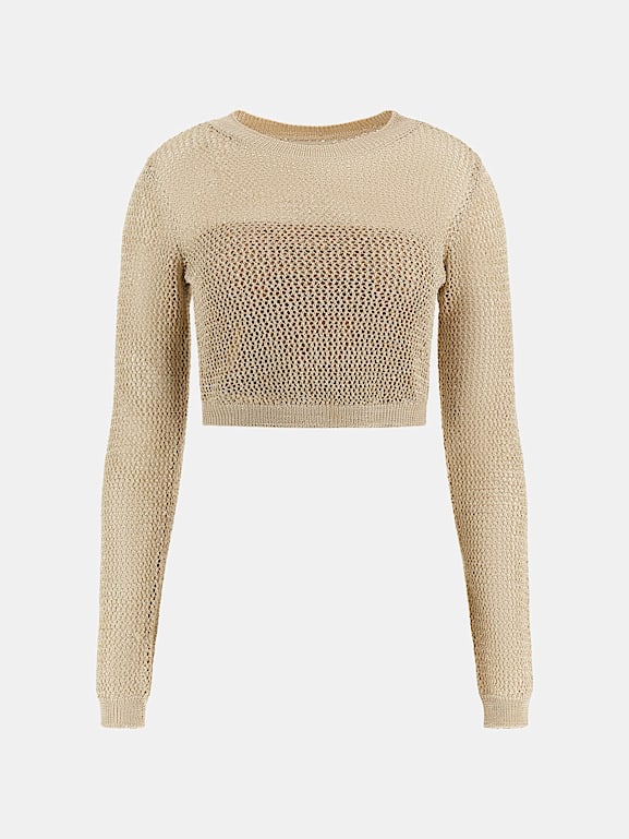 GUESS Sequins sweater top Women