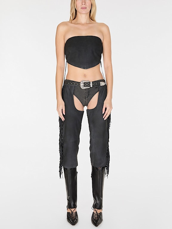 Pantalon Capri GUESS Lola Taille 27 Noir - 98% Coton, 2% élasthanne - Neuf Avec étiquettes