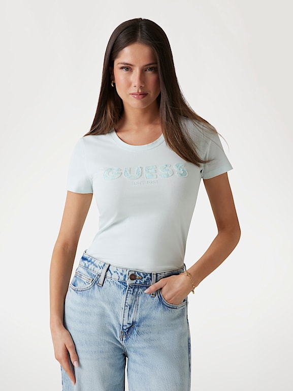 GUESS® Slim-fit logo T-shirt Women