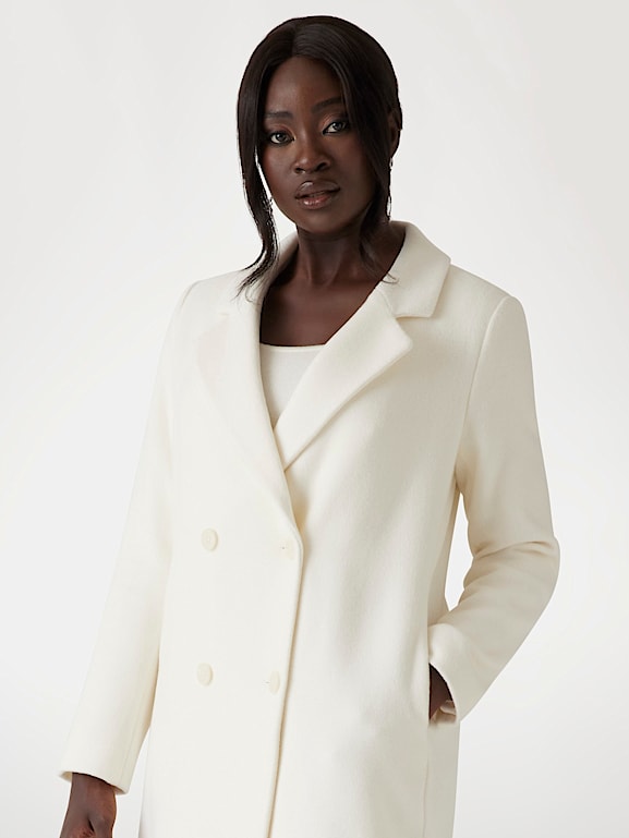 GUESS® Long wool-blend coat Women GUESS® Long wool-blend coat Women
