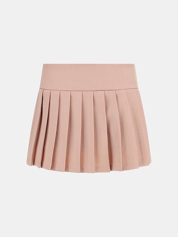 GUESS Pleated mini skirt Women