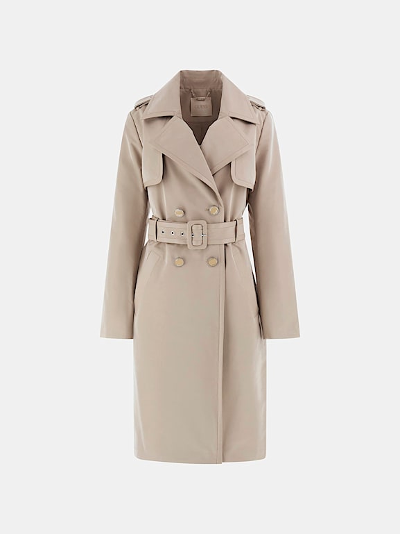 thumbnail image 2 of GUESS Double Breasted Wool Blend Trench | Nordstrom 2 of 11