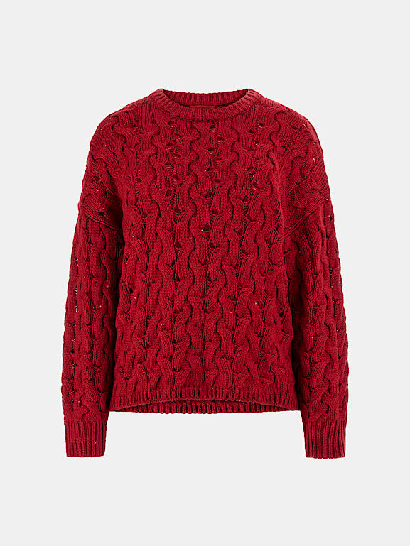 Strickwaren Roter Pullover Damen Zara Rollkragen Dunkelroter Pulli Damen  Rollkragenpullover Damen