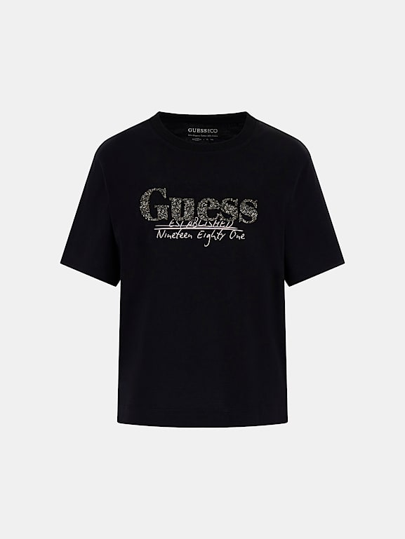 売れ筋商品|||ボス Tシャツ レディース トップス EPKA - Print T-shirt - black ボス レディース Tシャツ トップス EPKA - Print T-shirt